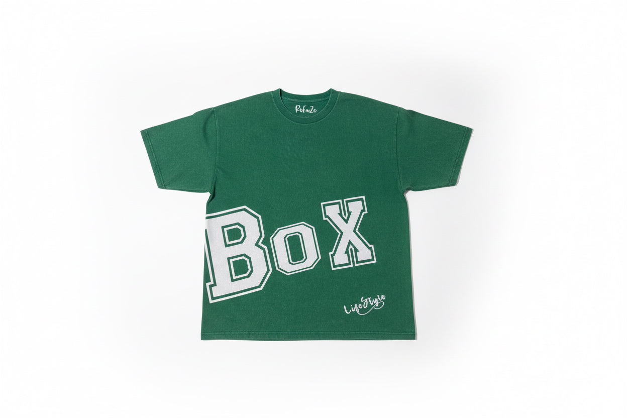 Men’s Green Box Tee