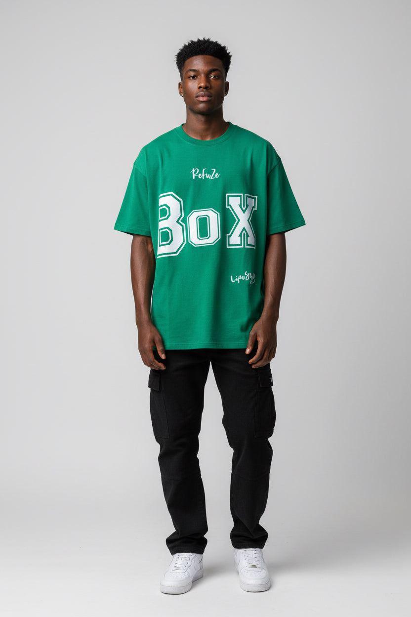 Men’s Green Box Tee