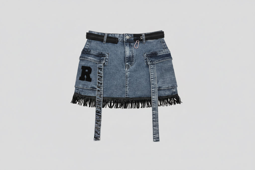 Denim Short Mini Skirt