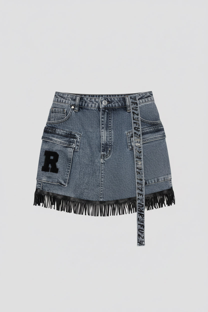 Denim Short Mini Skirt