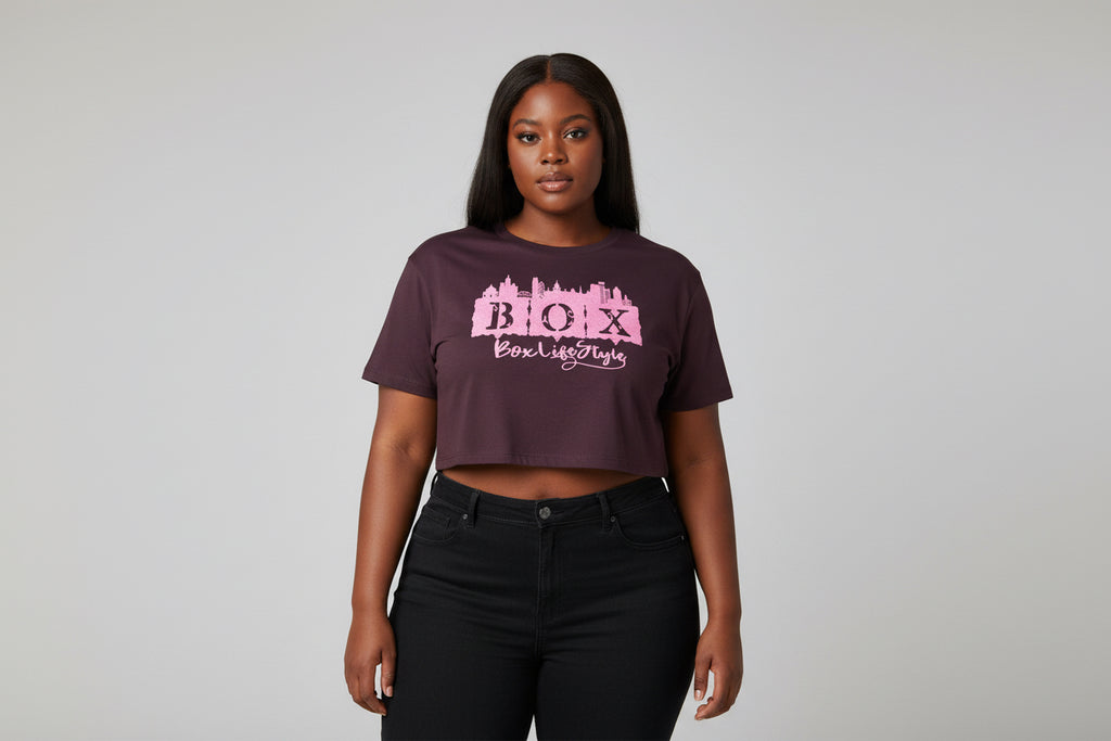 BoX Lifestyle crop top-tee