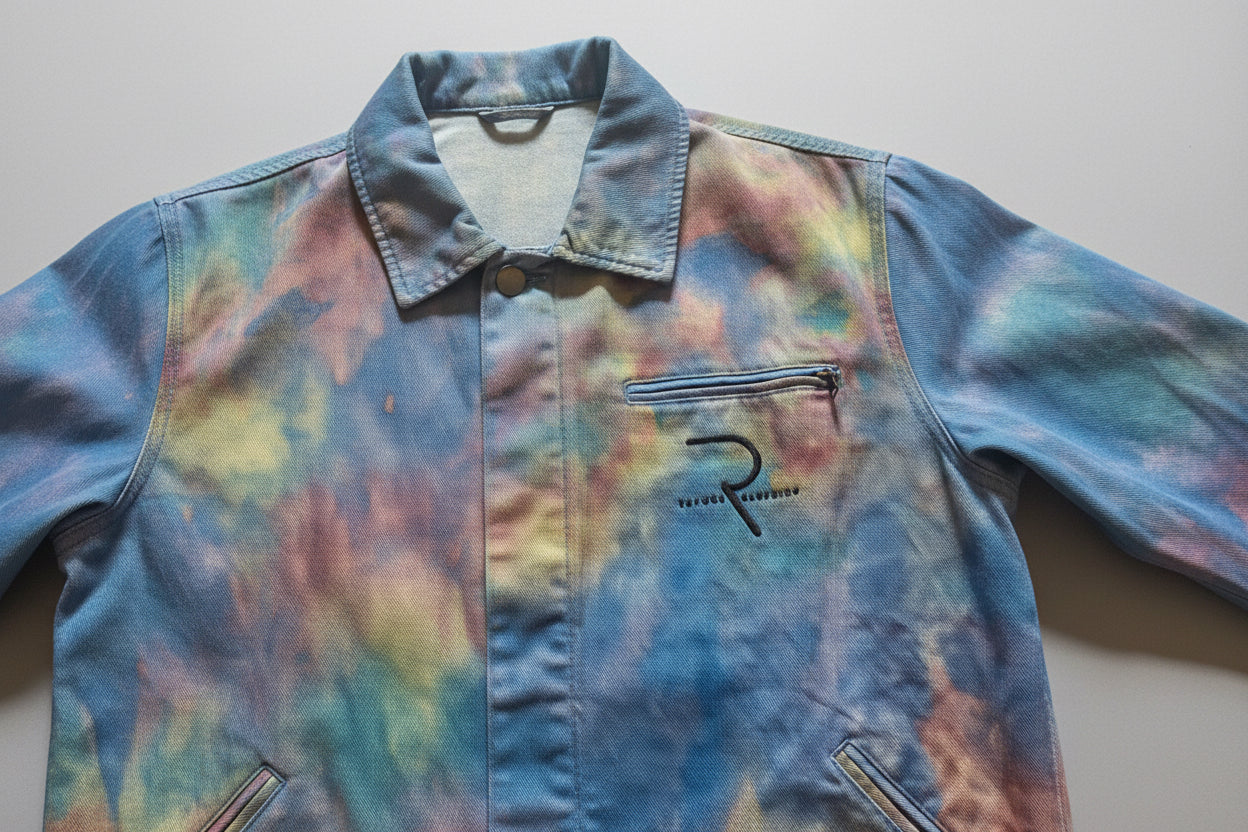 Mens denim tie Die 1of 1