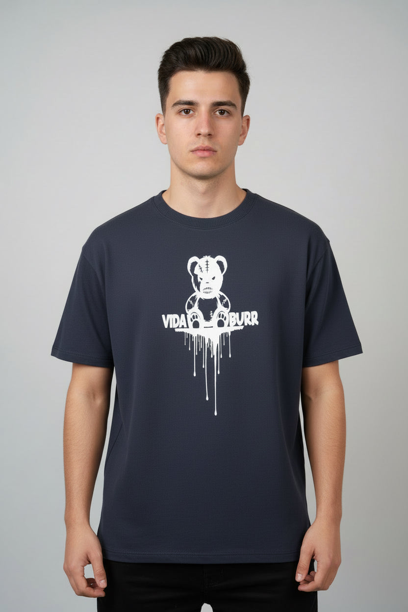 Short Sleeve Sitty Burr Clothing with 1977 across the back